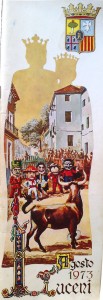 Programa Fiestas 1973 - Luceni